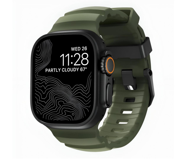 Nomad Rocky Point Band Apple Watch 49/45/44/42mm black/forest - 1312854 - zdjęcie